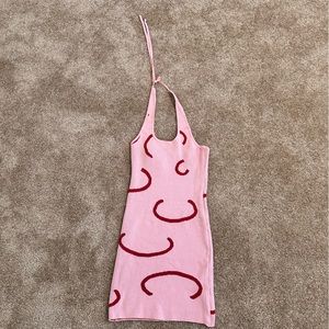 Pink Halter dress